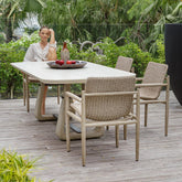 Circa Outdoor Dining Table, 2 Cartons